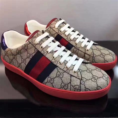 gucci men sneakers sale|authentic gucci sneakers for men.